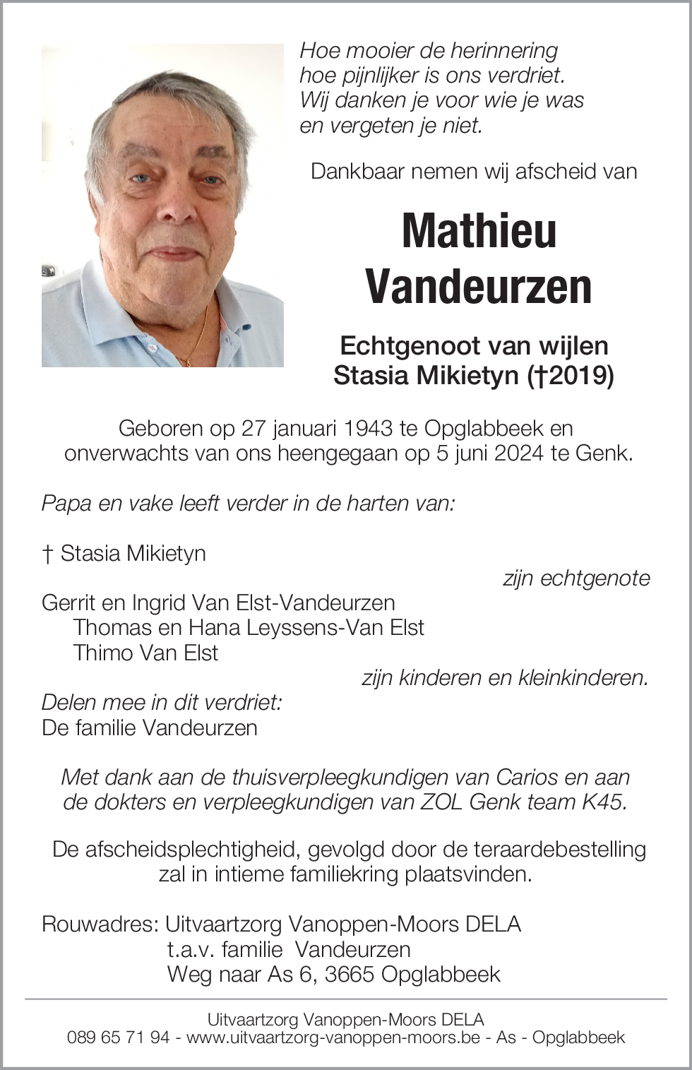 Mathijs Vandeurzen