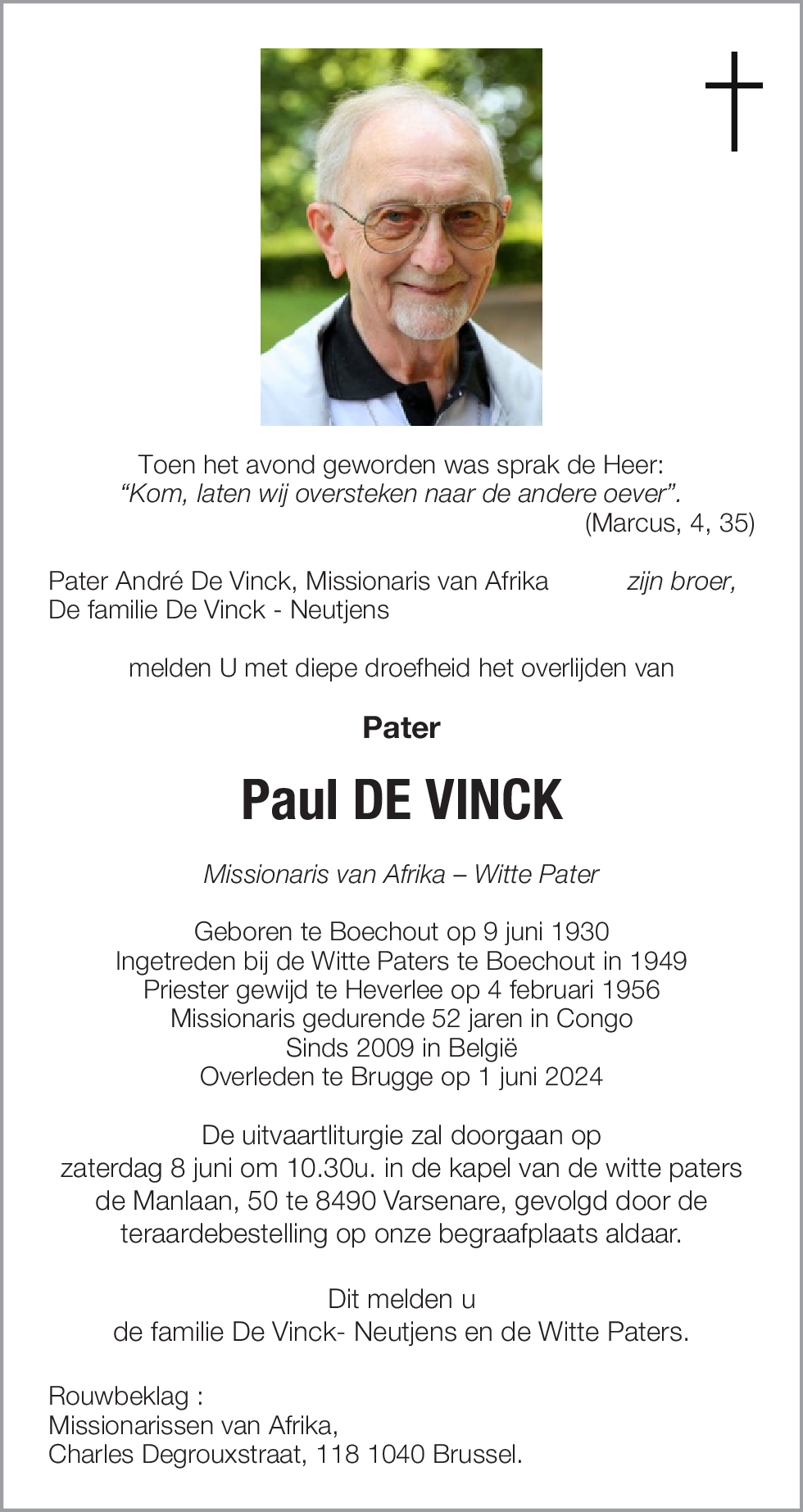 Paul De Vinck