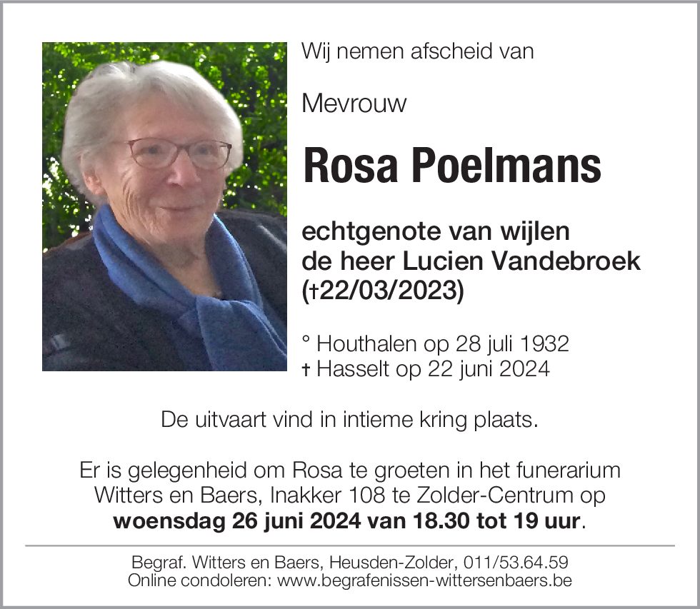 Rosa Poelmans