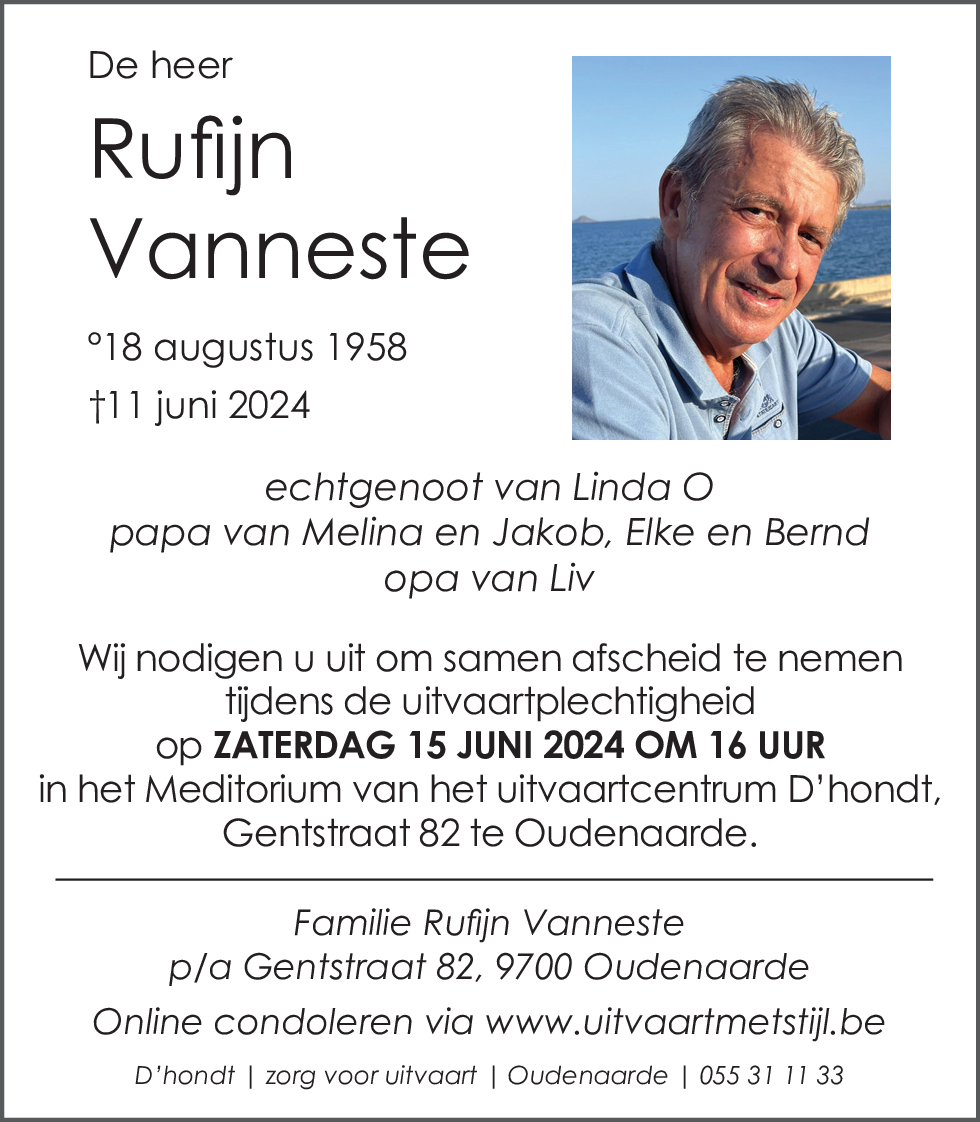 Rufijn Vanneste