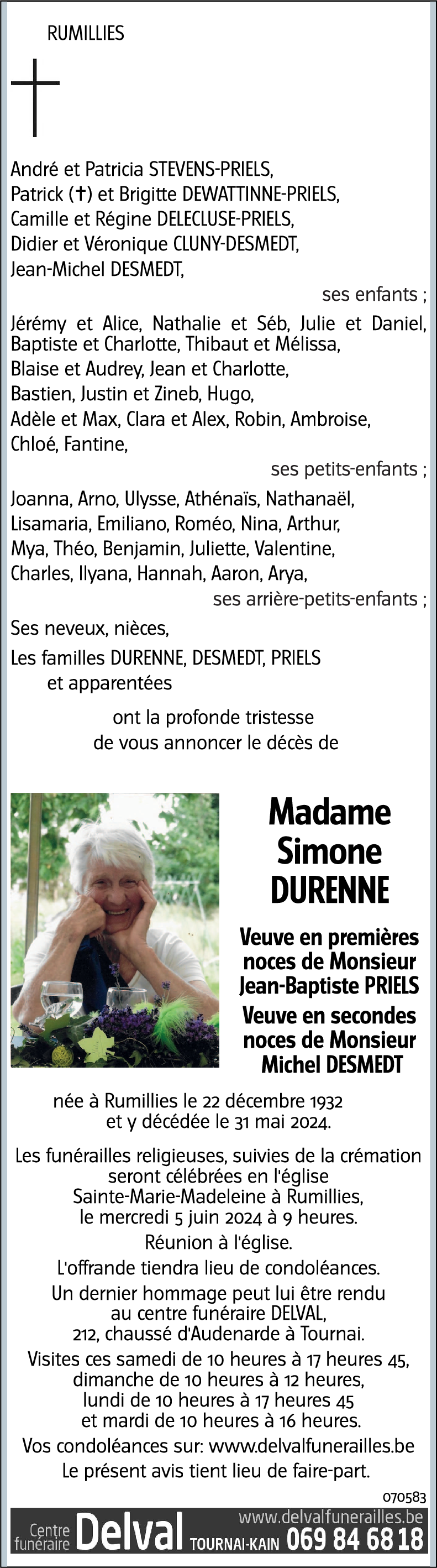 Simone DURENNE
