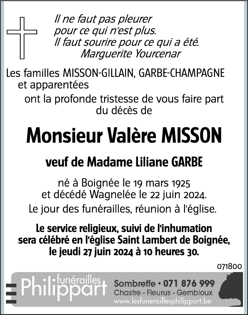 Valère Misson