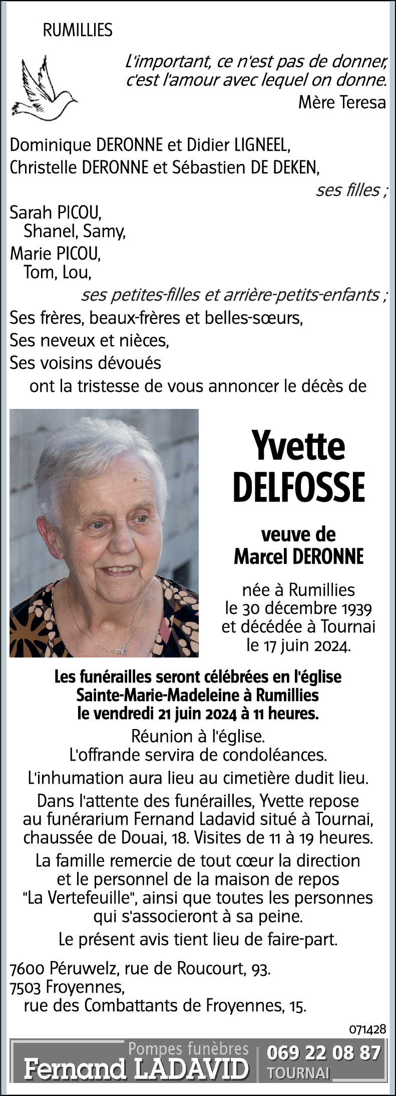 Yvette DELFOSSE