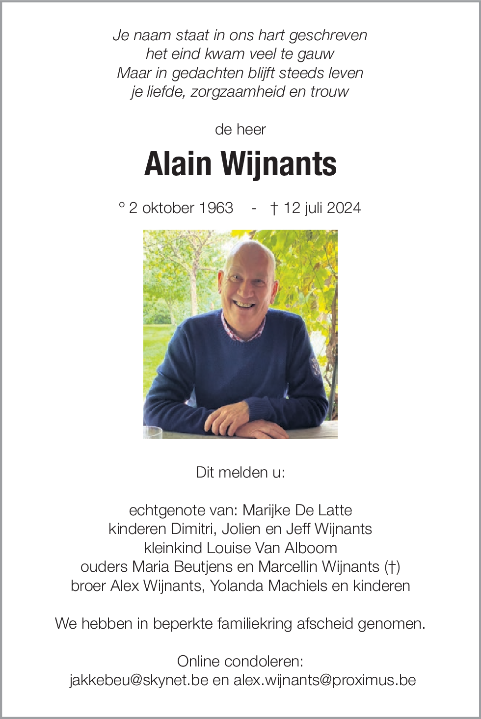 Alain Wijnants