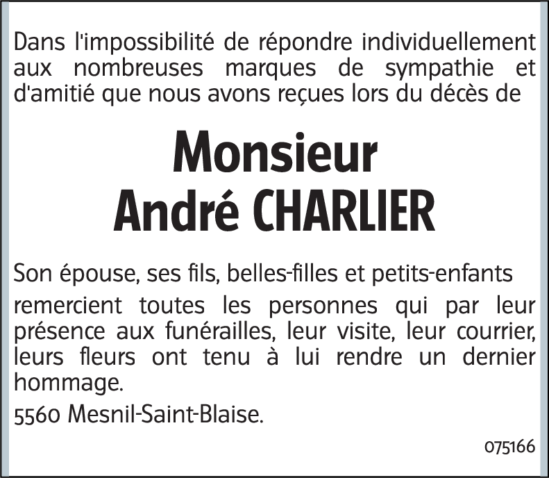 André CHARLIER