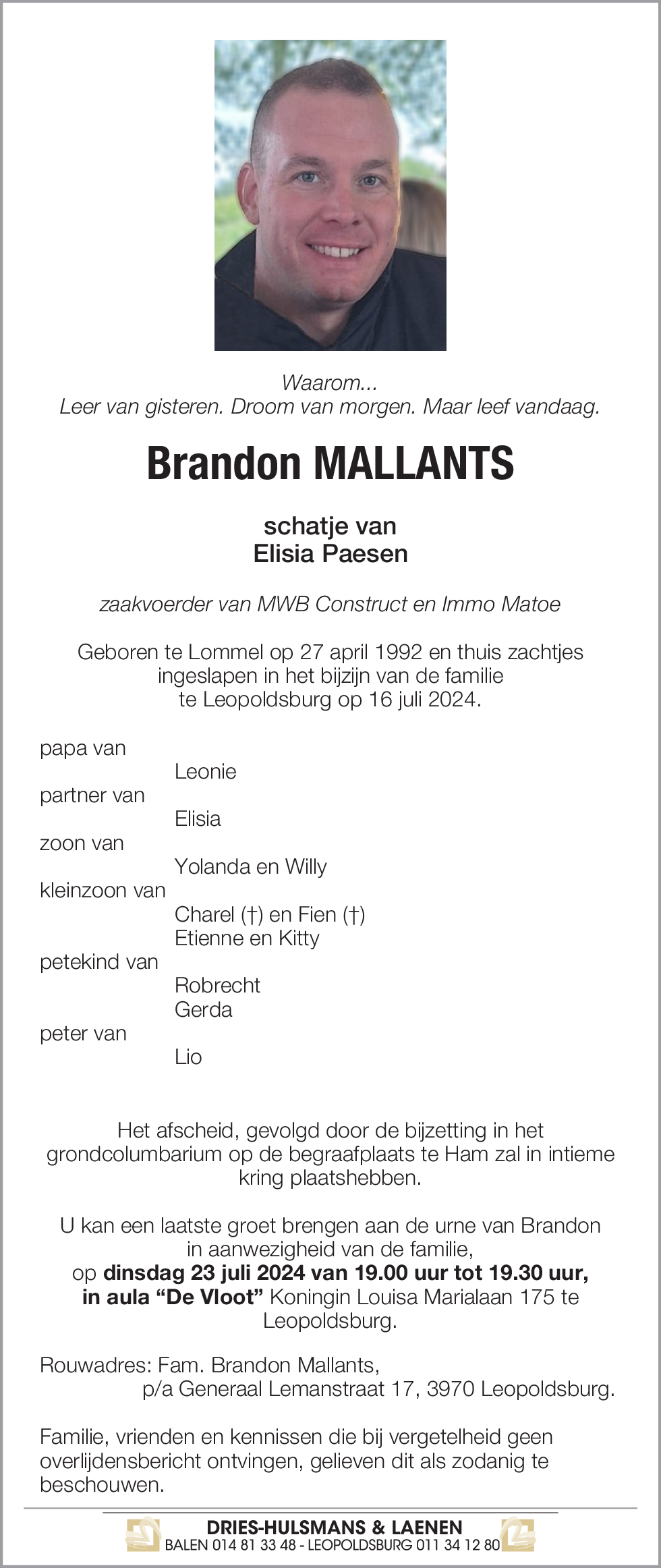 Brandon Mallants