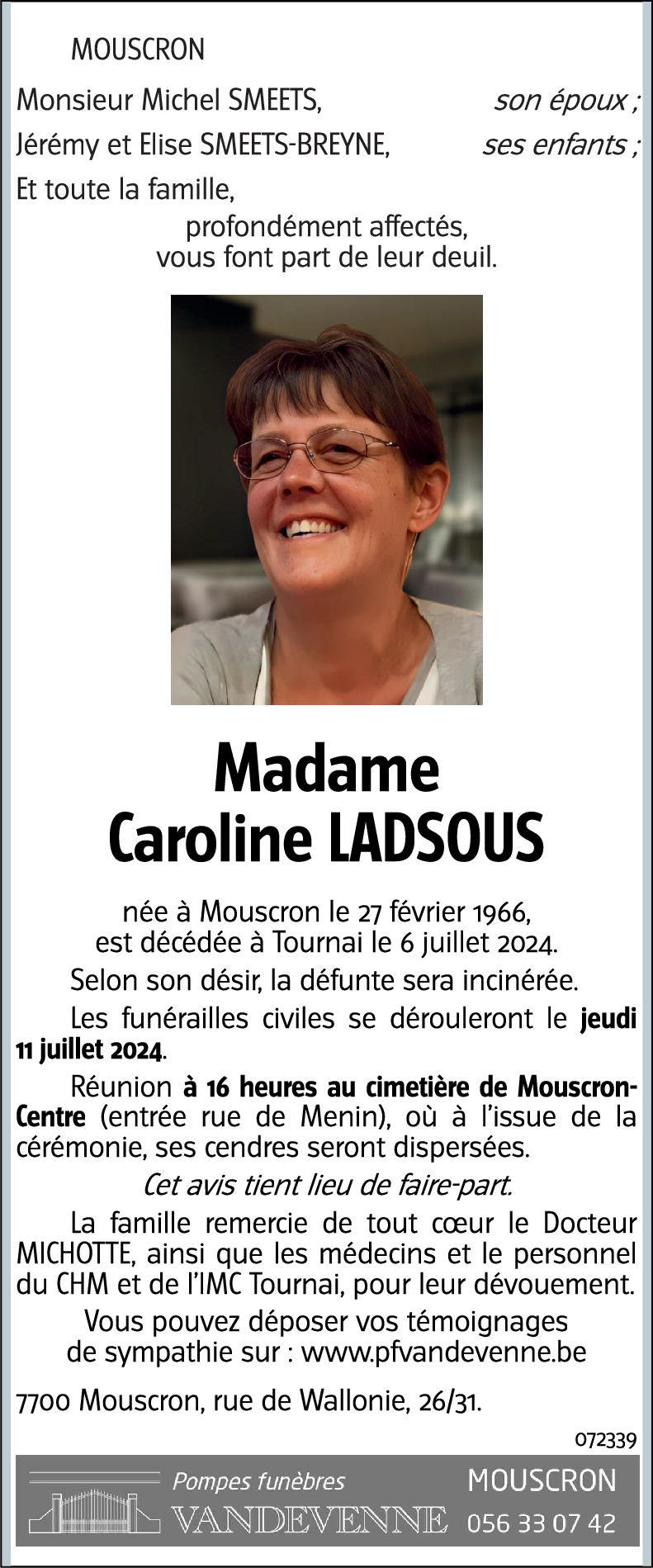 Caroline LADSOUS