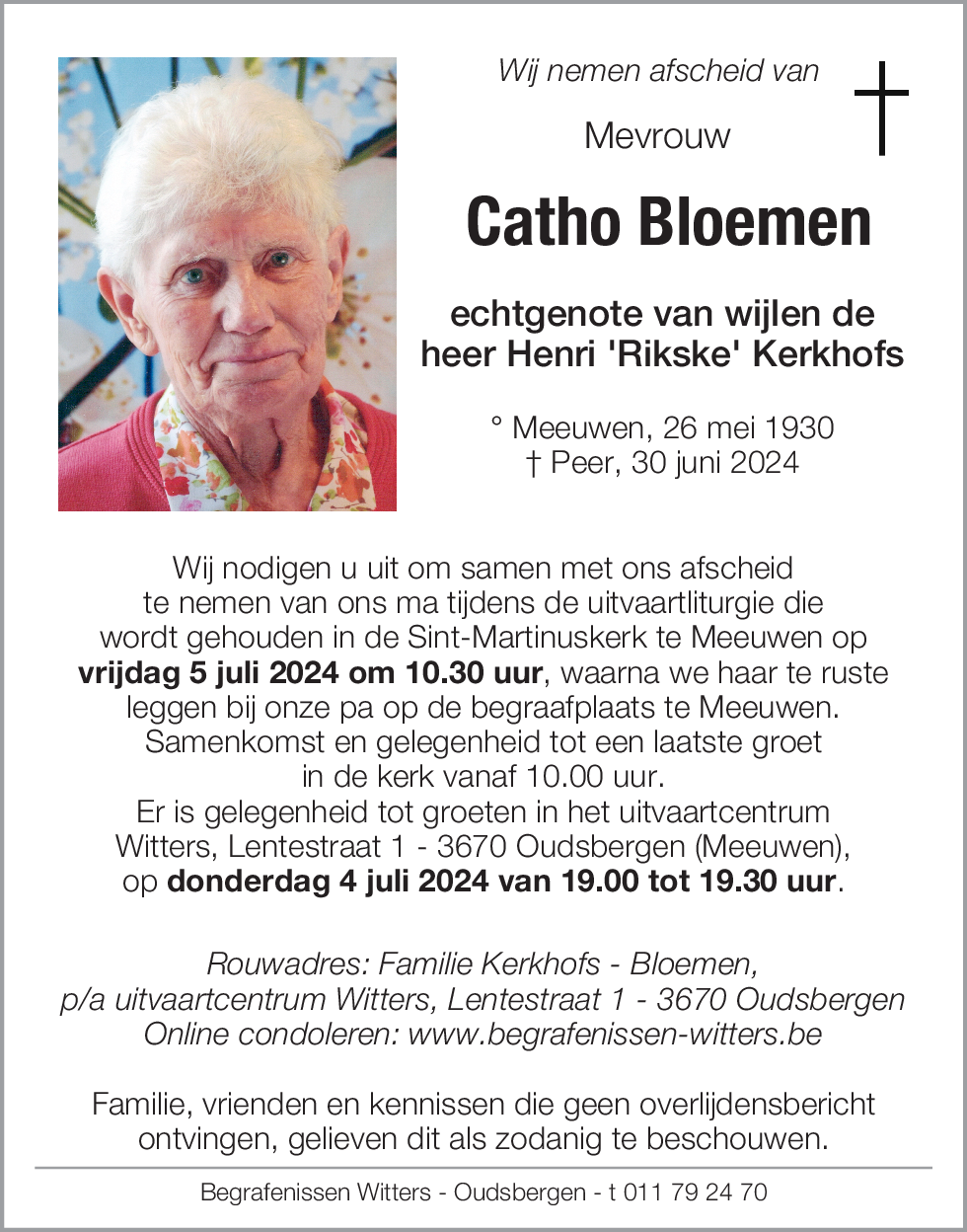 Catho Bloemen