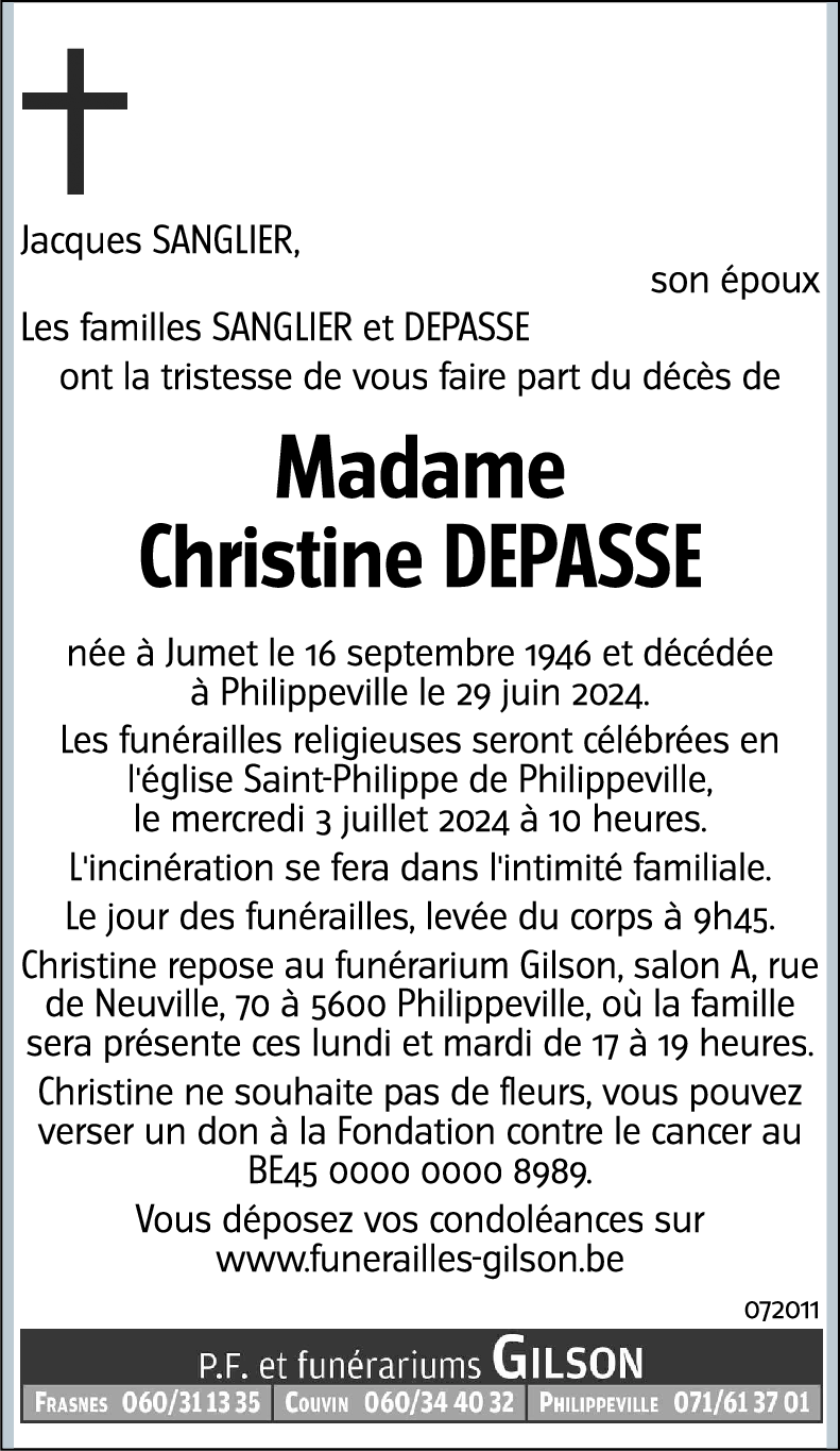 Christine DEPASSE