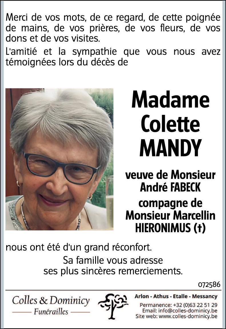 Colette MANDY