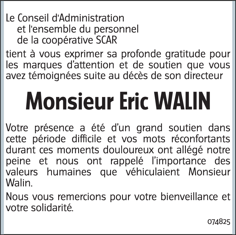Eric WALiN