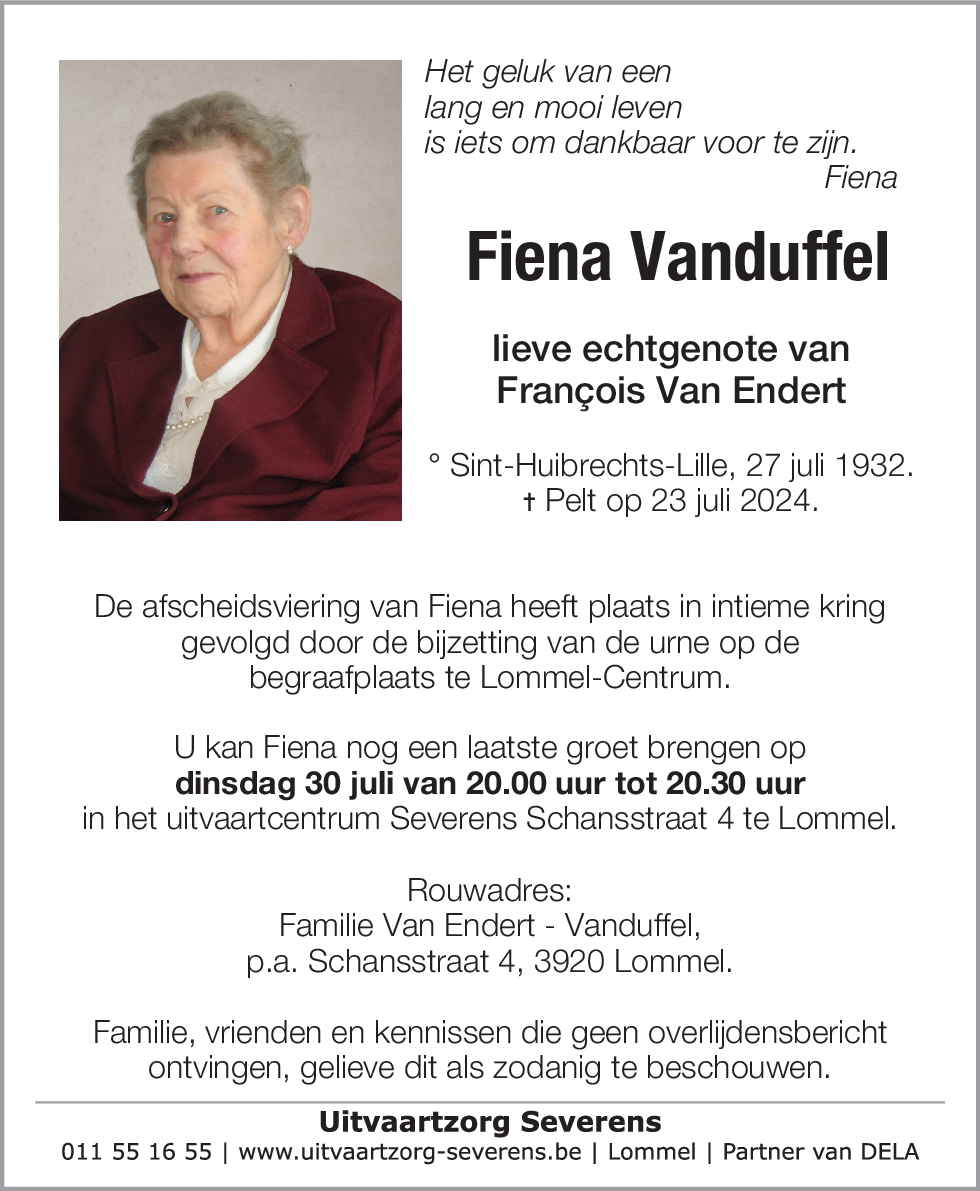 Fiena Vanduffel