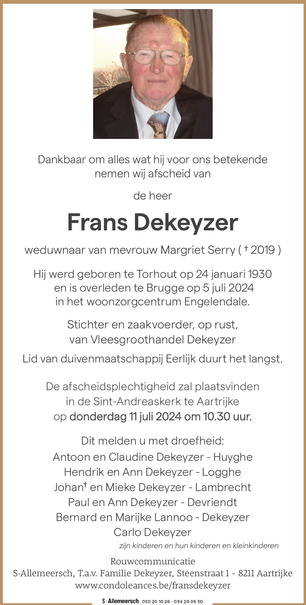 Frans Dekeyzer