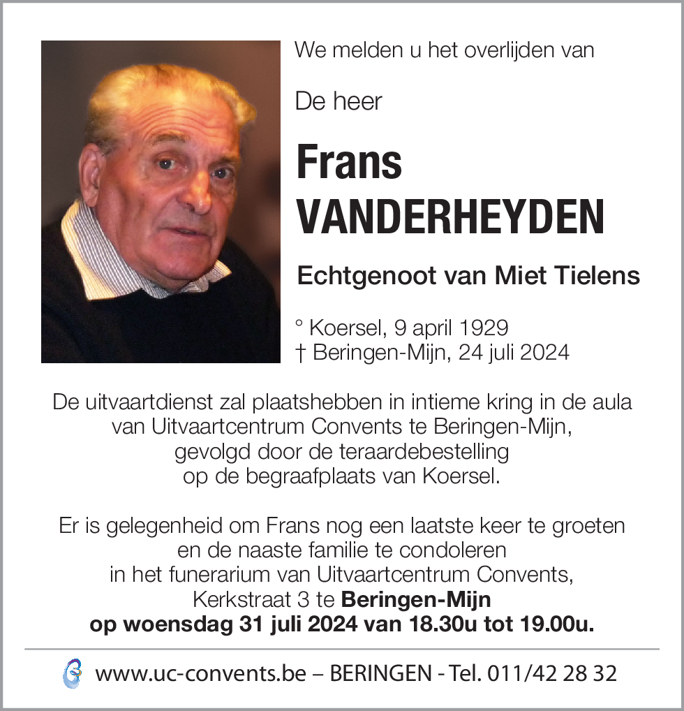 Frans Vanderheyden