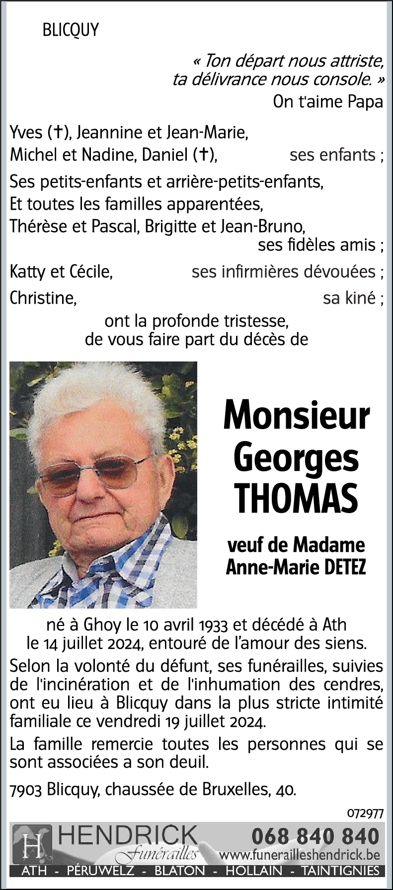 Georges THOMAS