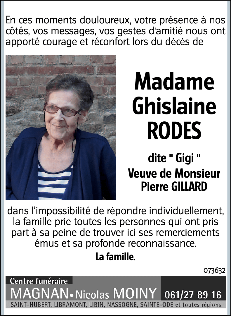Ghislaine RODES