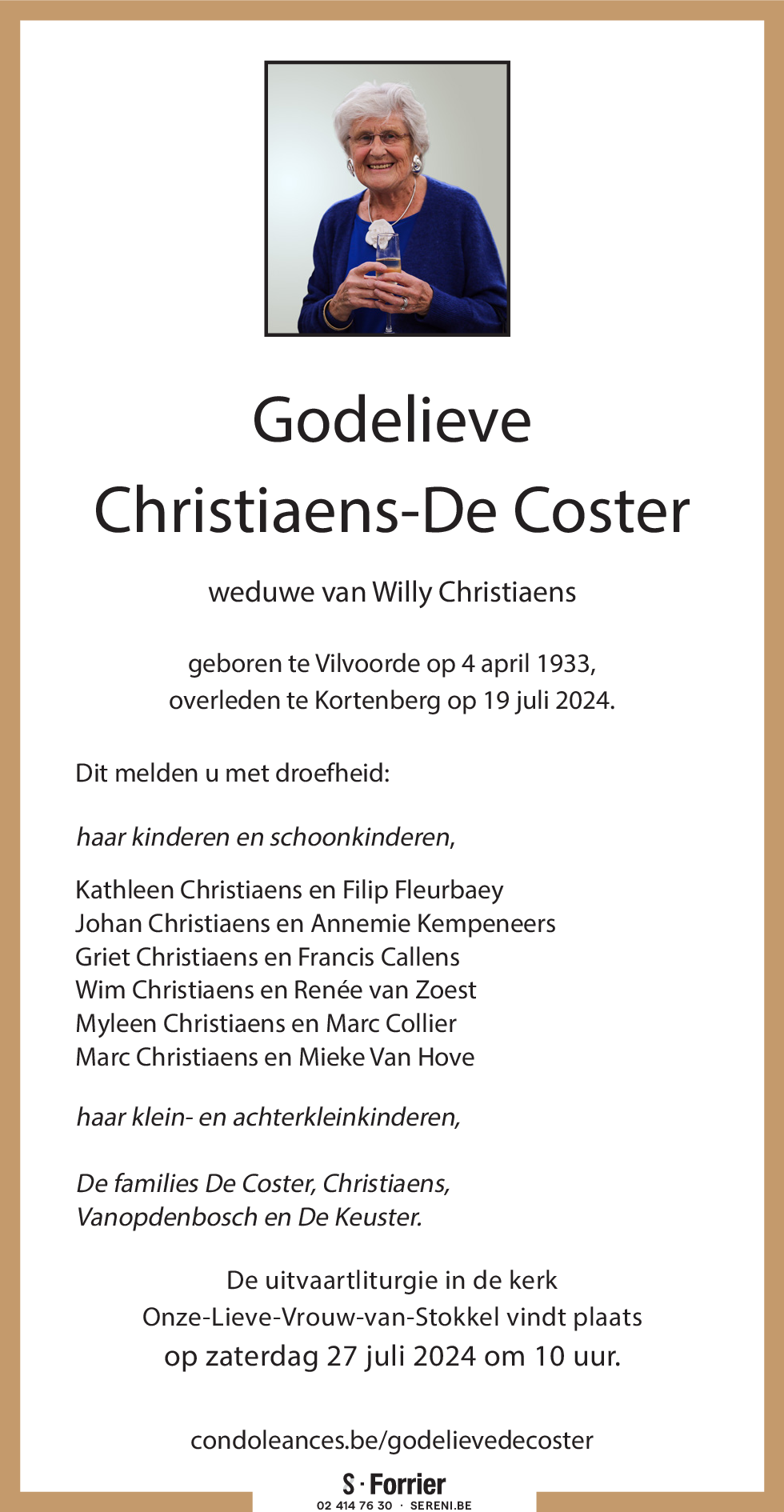 Godelieve Christiaens-De Coster