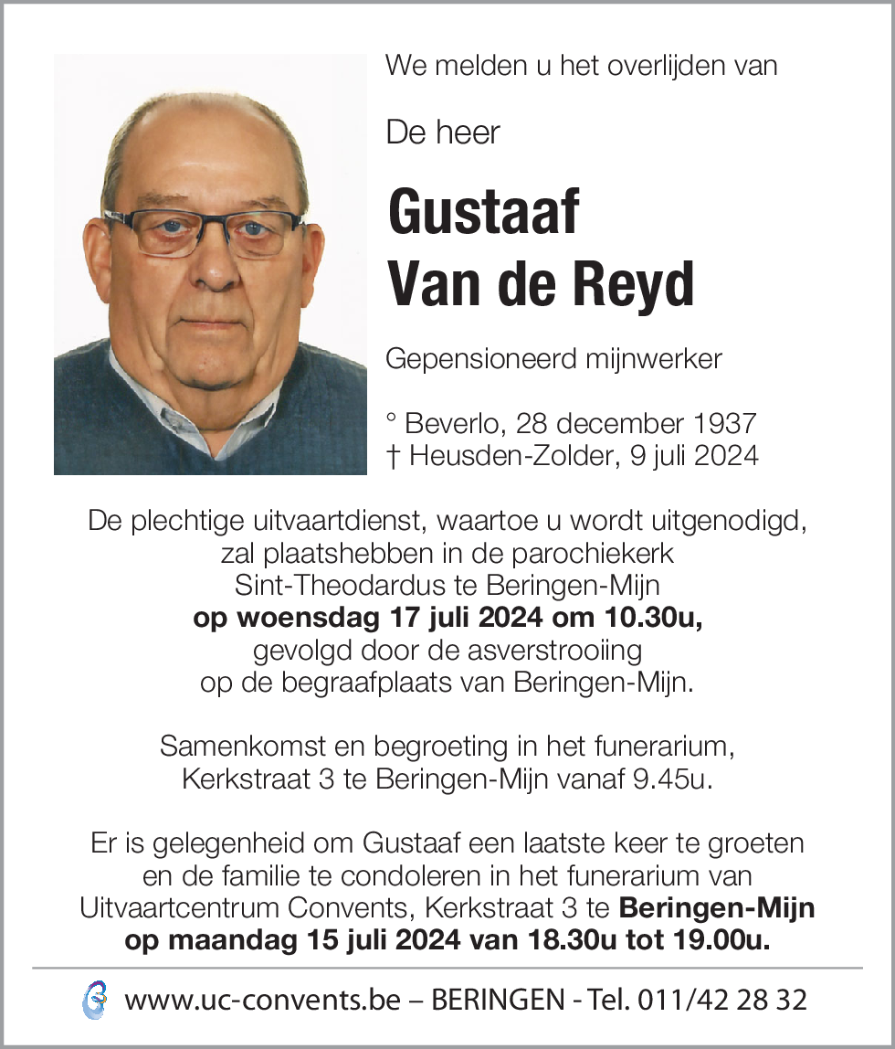 Gustaaf Van de Reyd