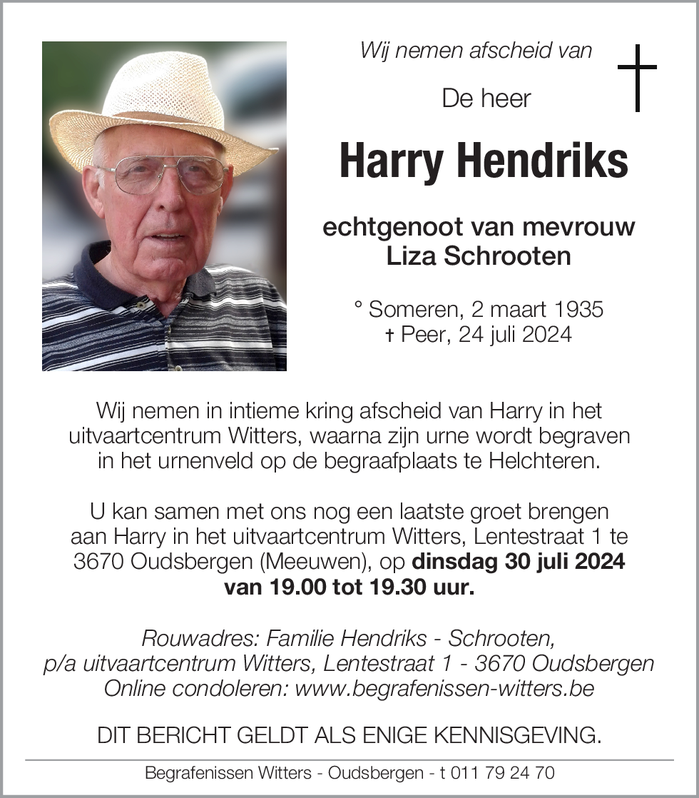 Harry Hendriks