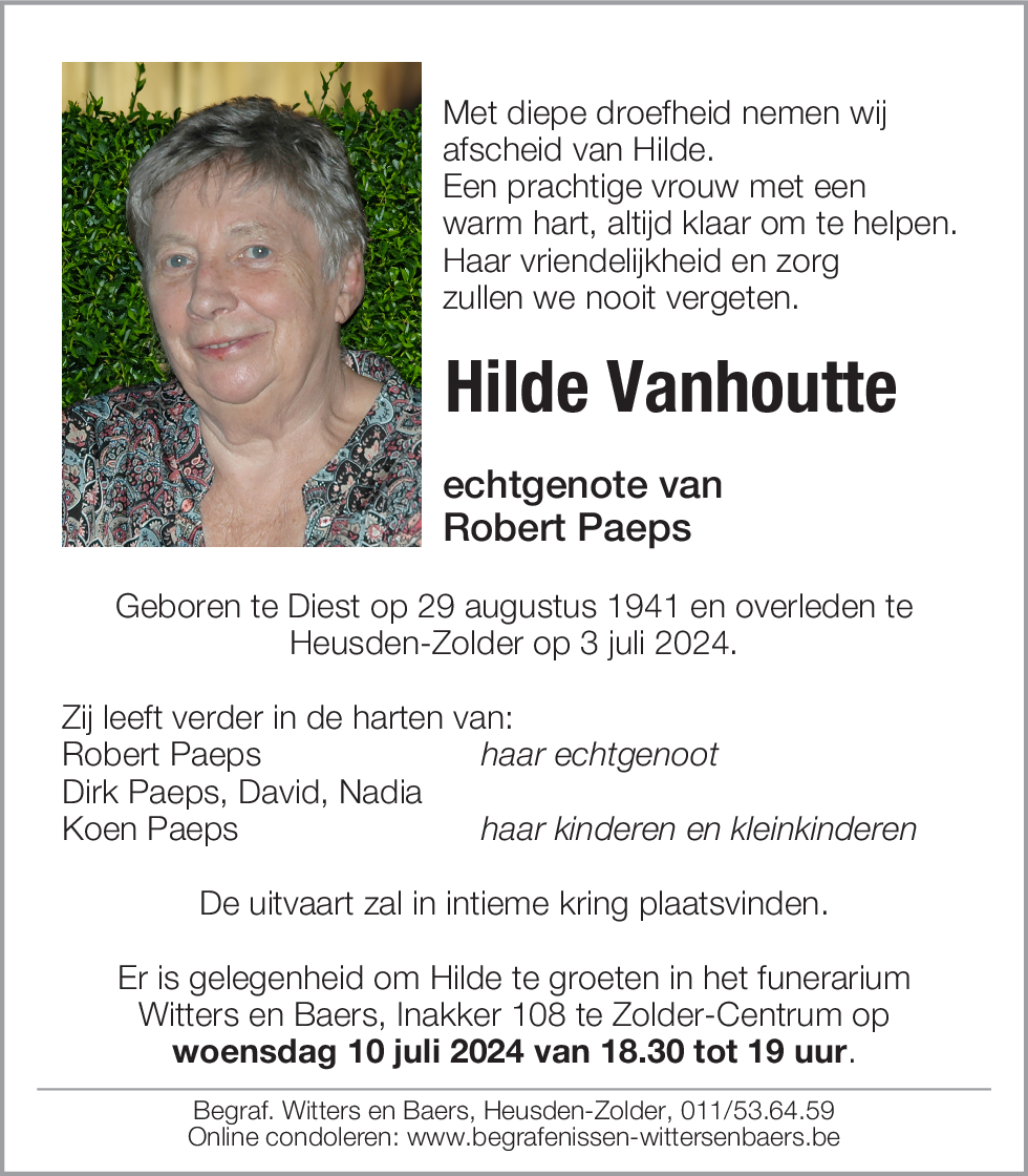 Hilde Vanhoutte