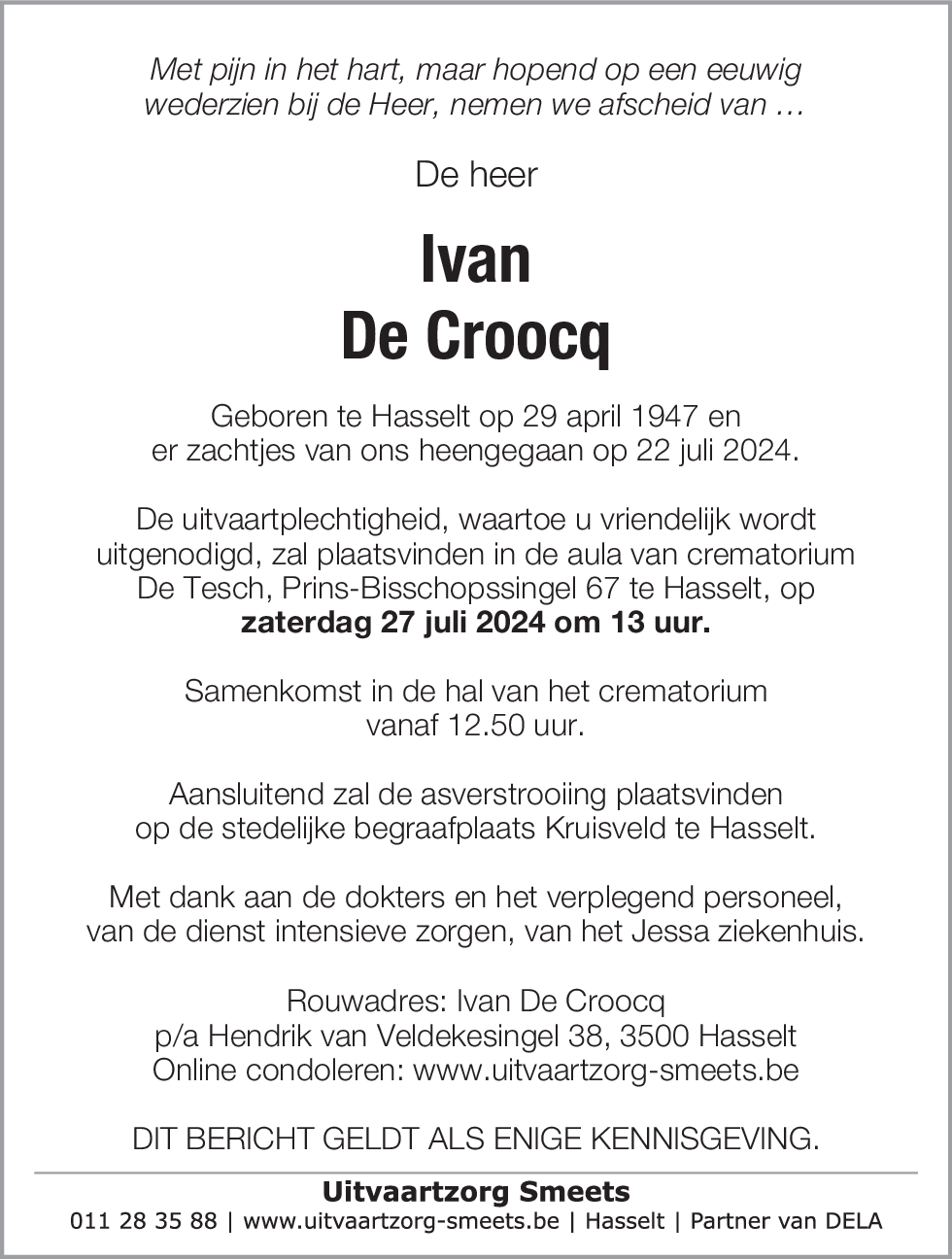 Ivan De Croocq