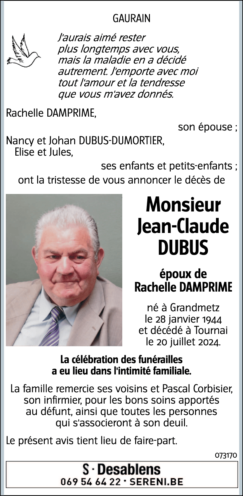 Jean-Claude Dubus