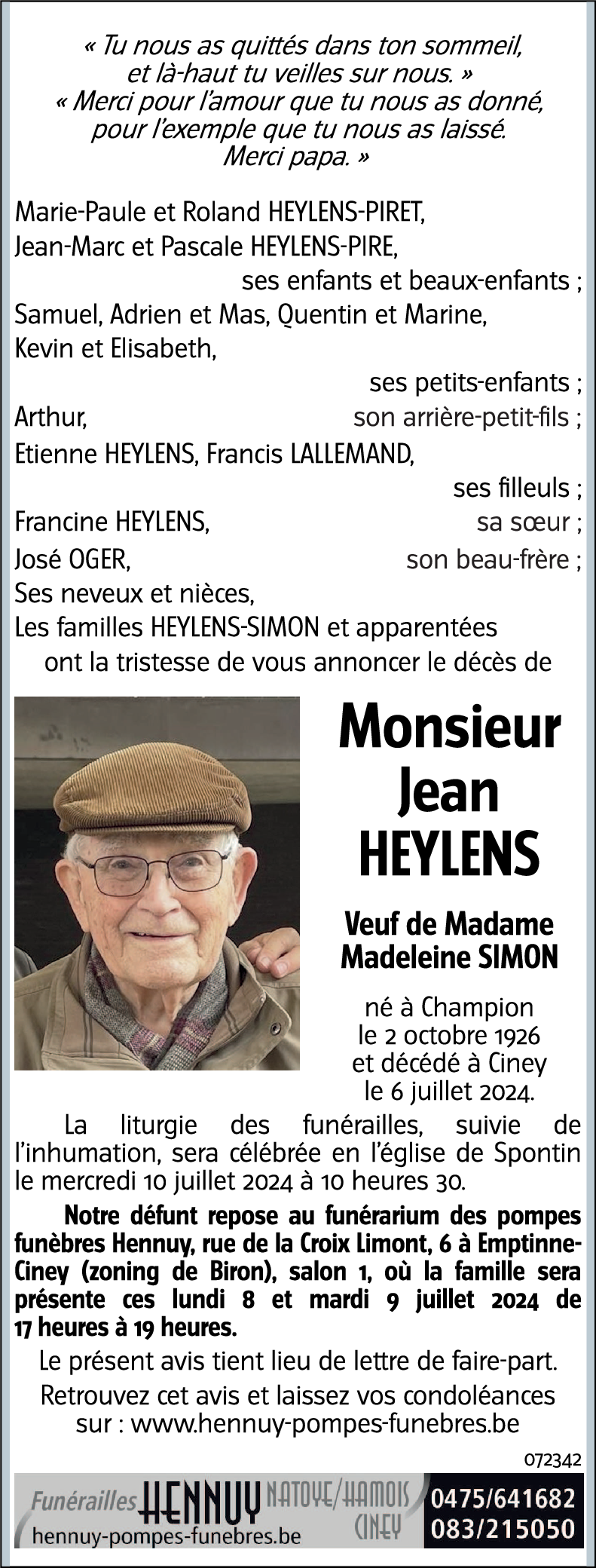 Jean HEYLENS