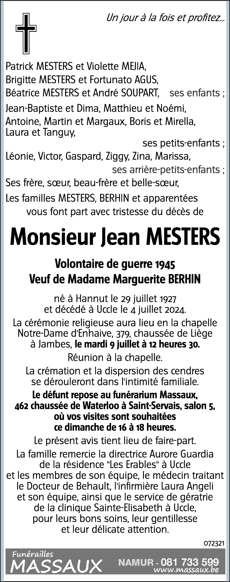 Jean MESTERS