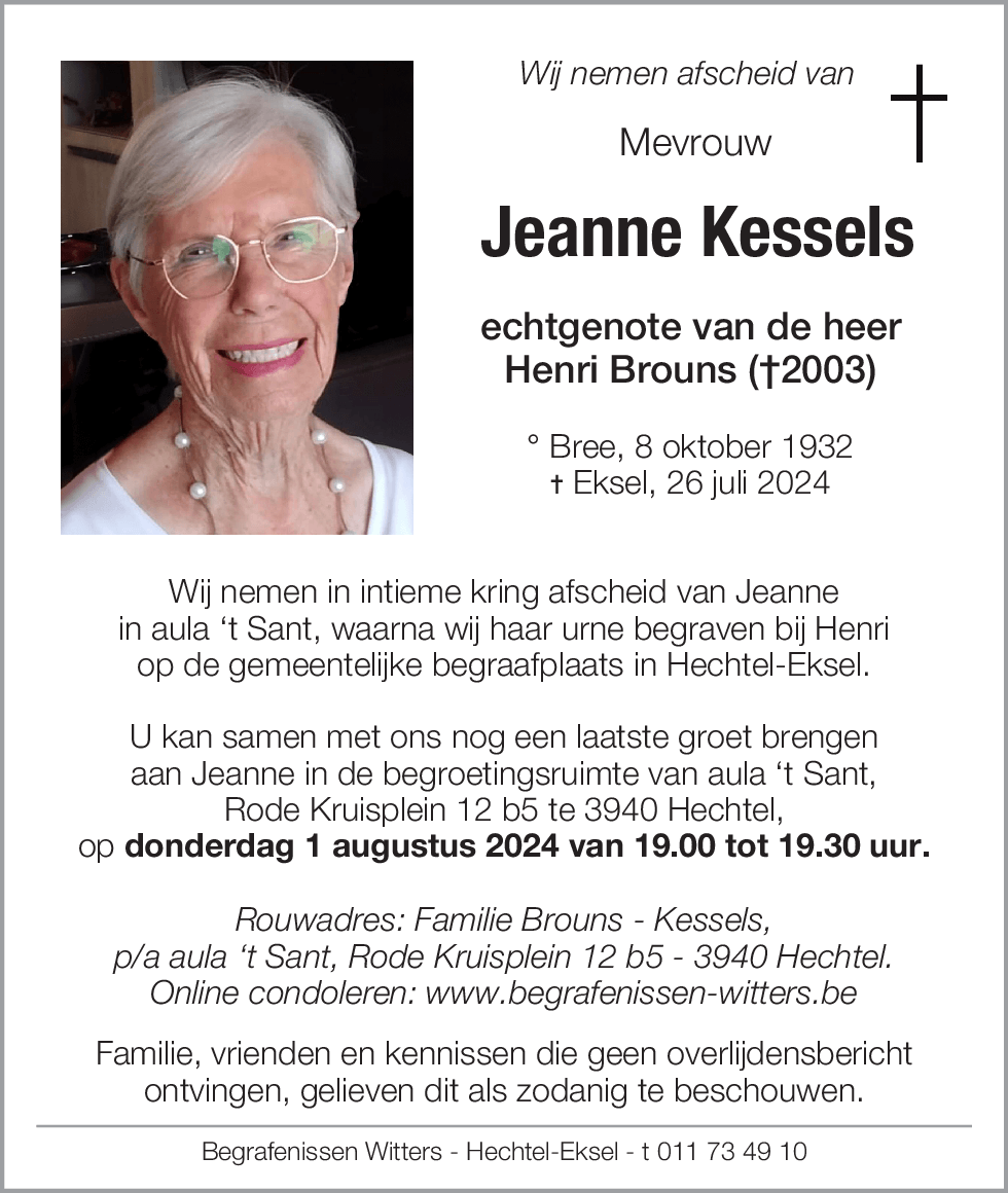 Jeanne Kessels