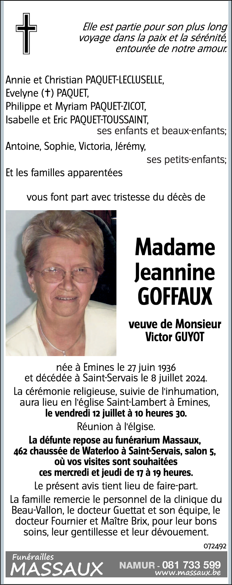 Jeannine GOFFAUX