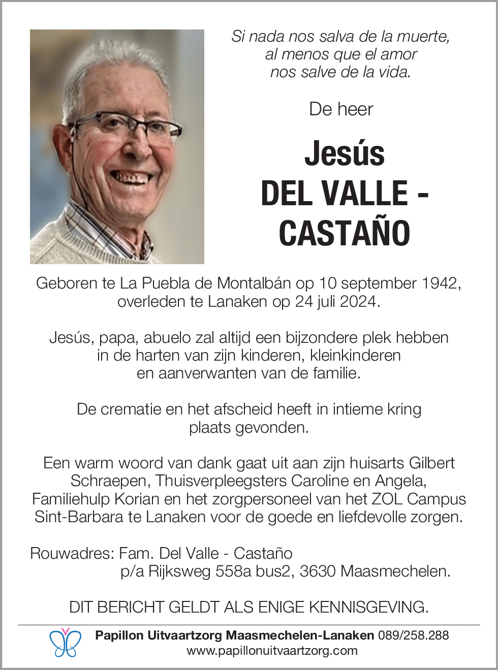 Jesús Del Valle - Castaño