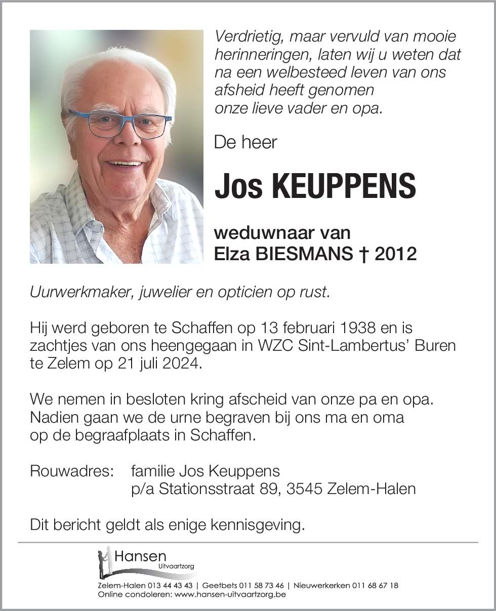 Jos KEUPPENS