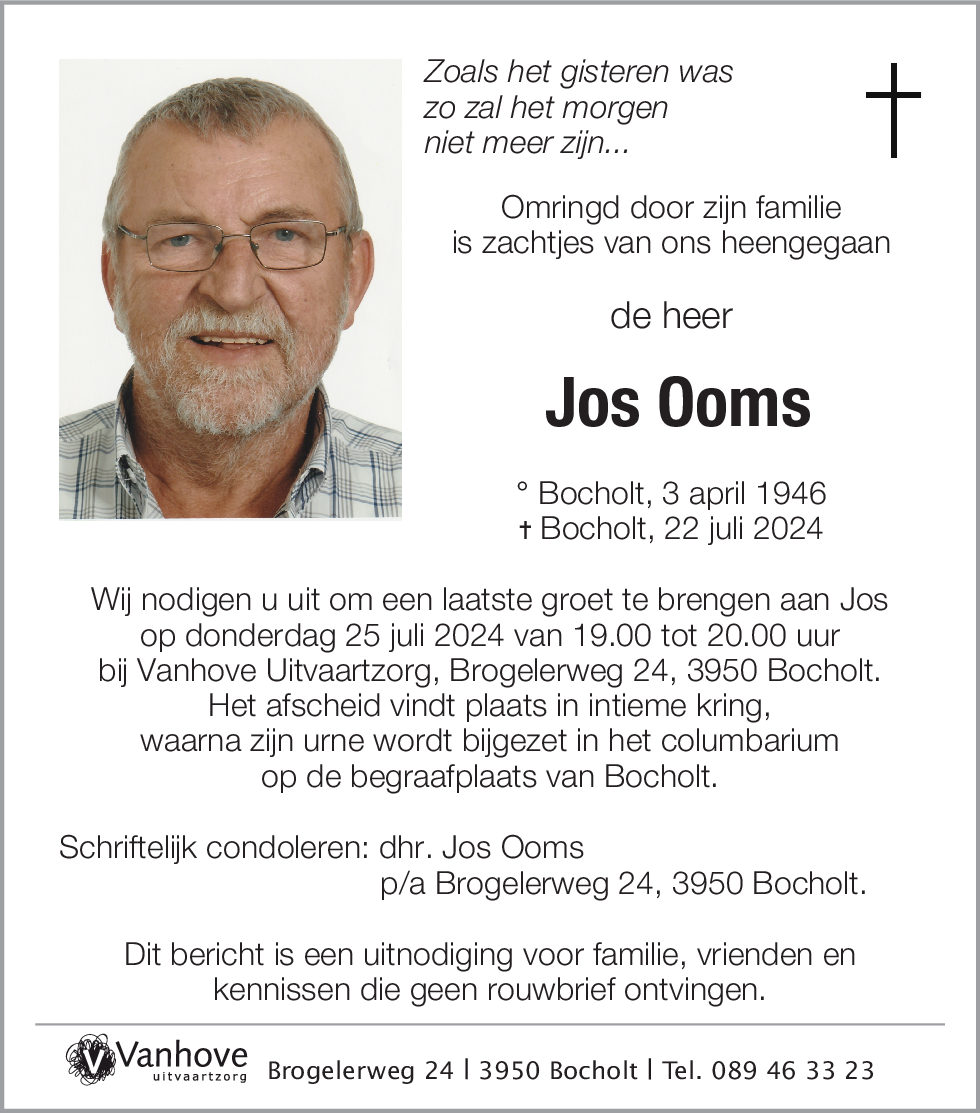 Jos Ooms