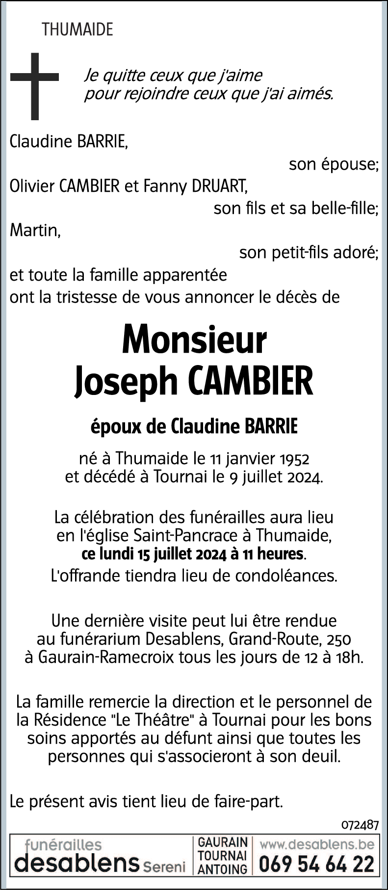 Joseph CAMBIER