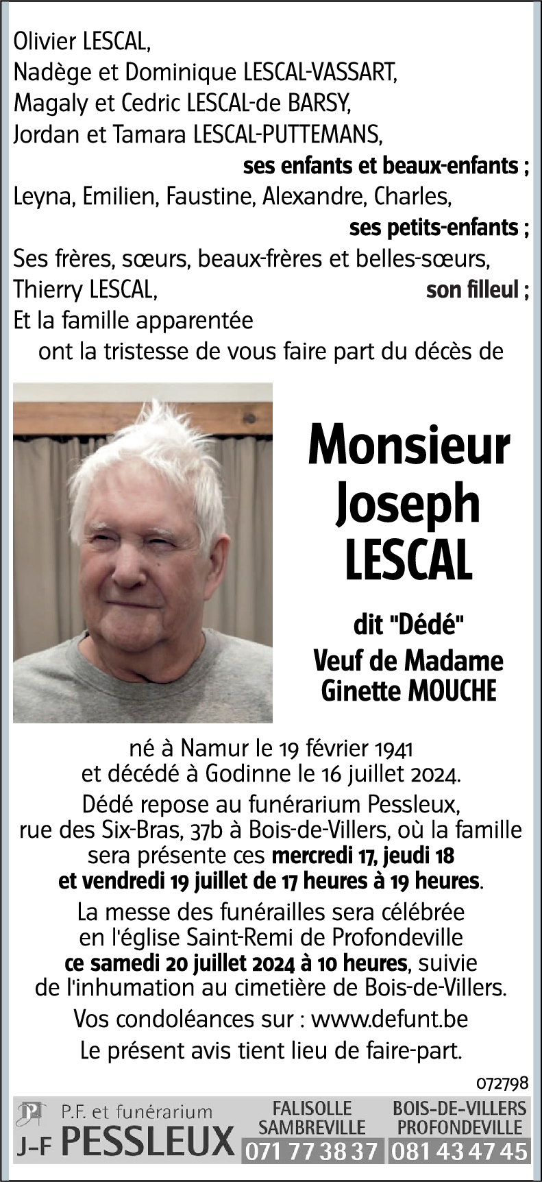 Joseph LESCAL