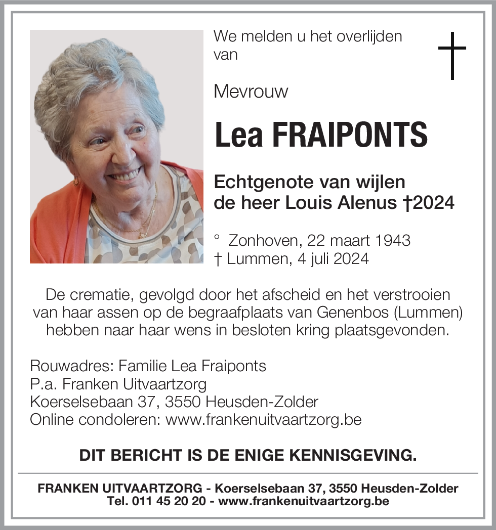 Lea Fraiponts