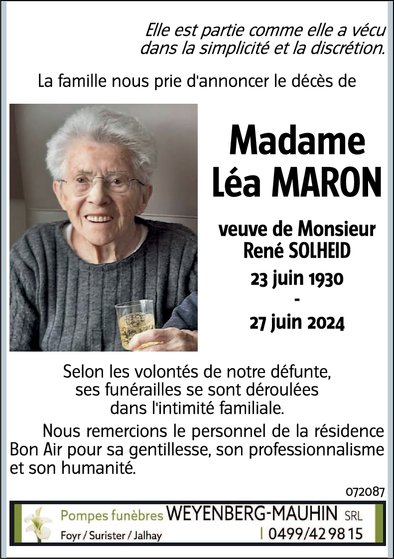 Léa MARON