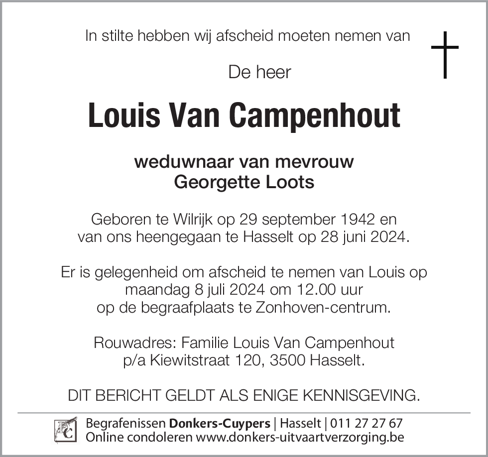 Louis Van Campenhout