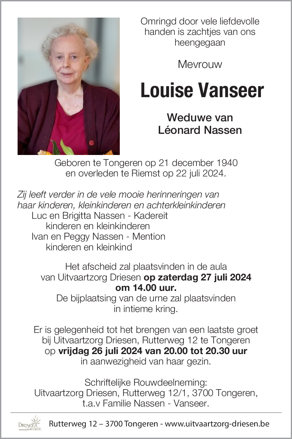 Louise Vanseer