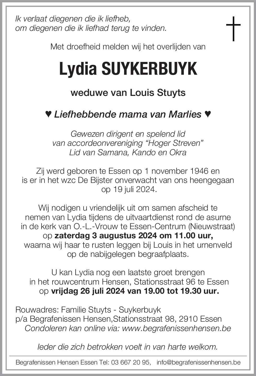 Lydia Suykerbuyk