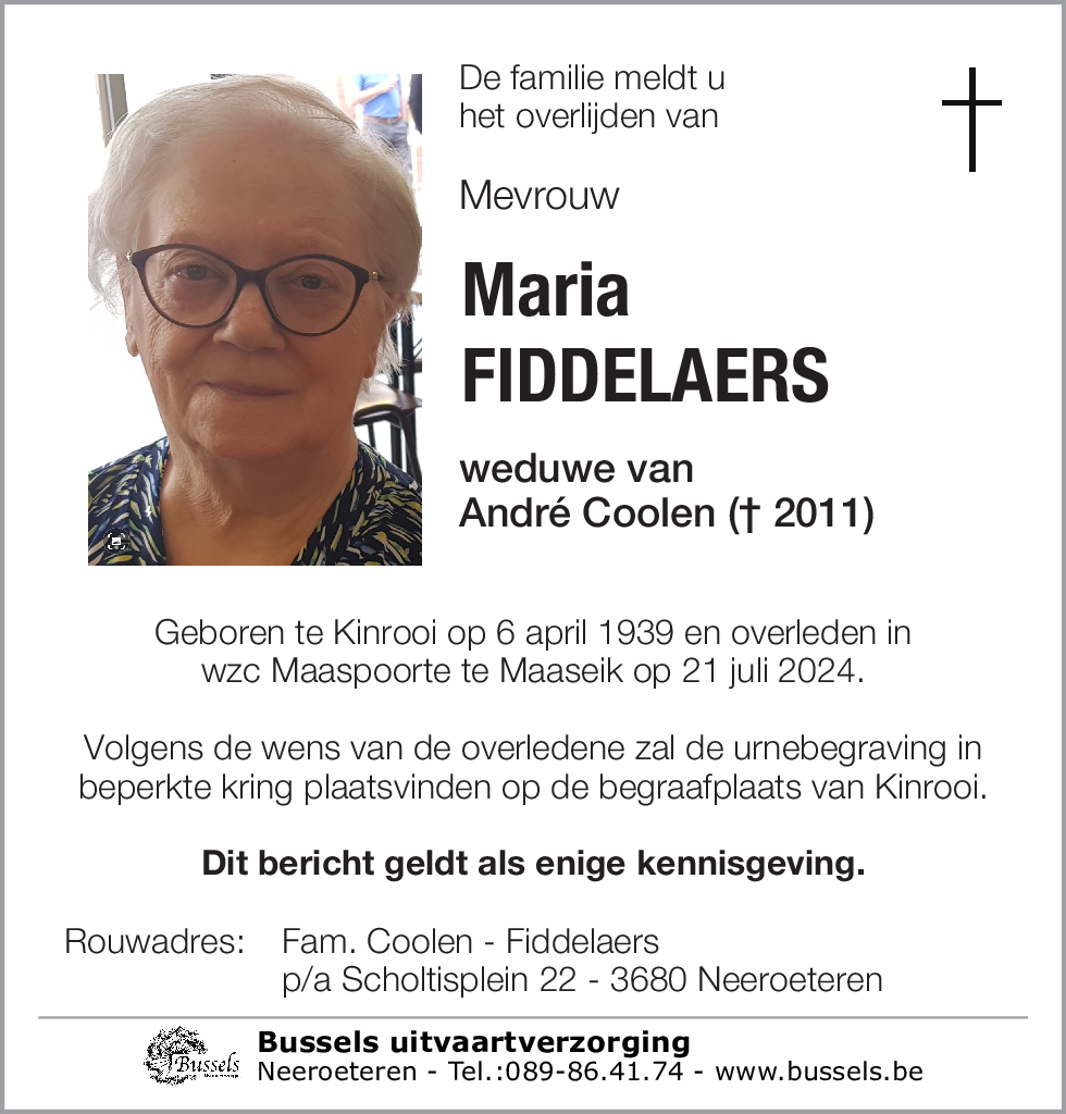 Maria Fiddelaers