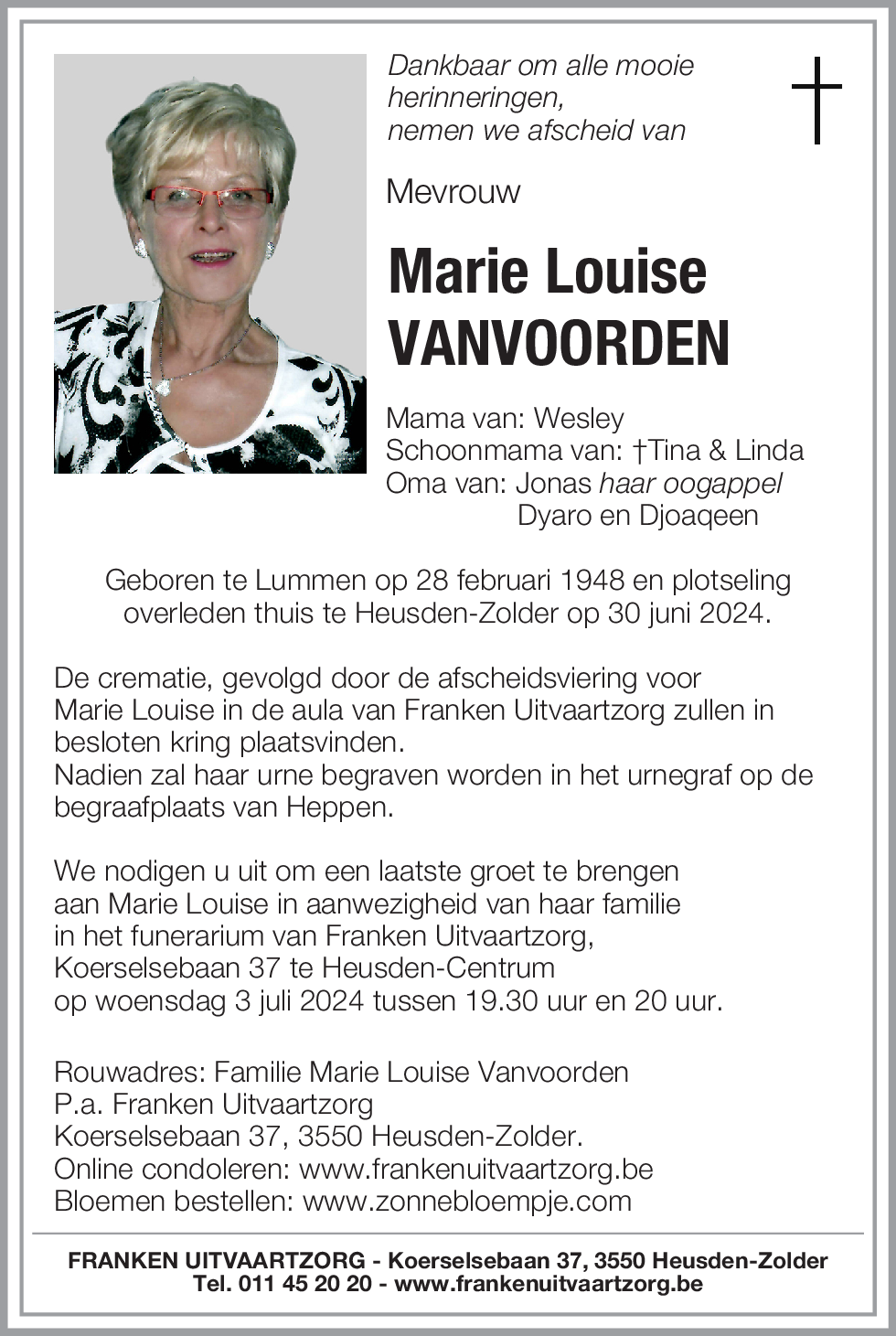 Marie Louise Vanvoorden