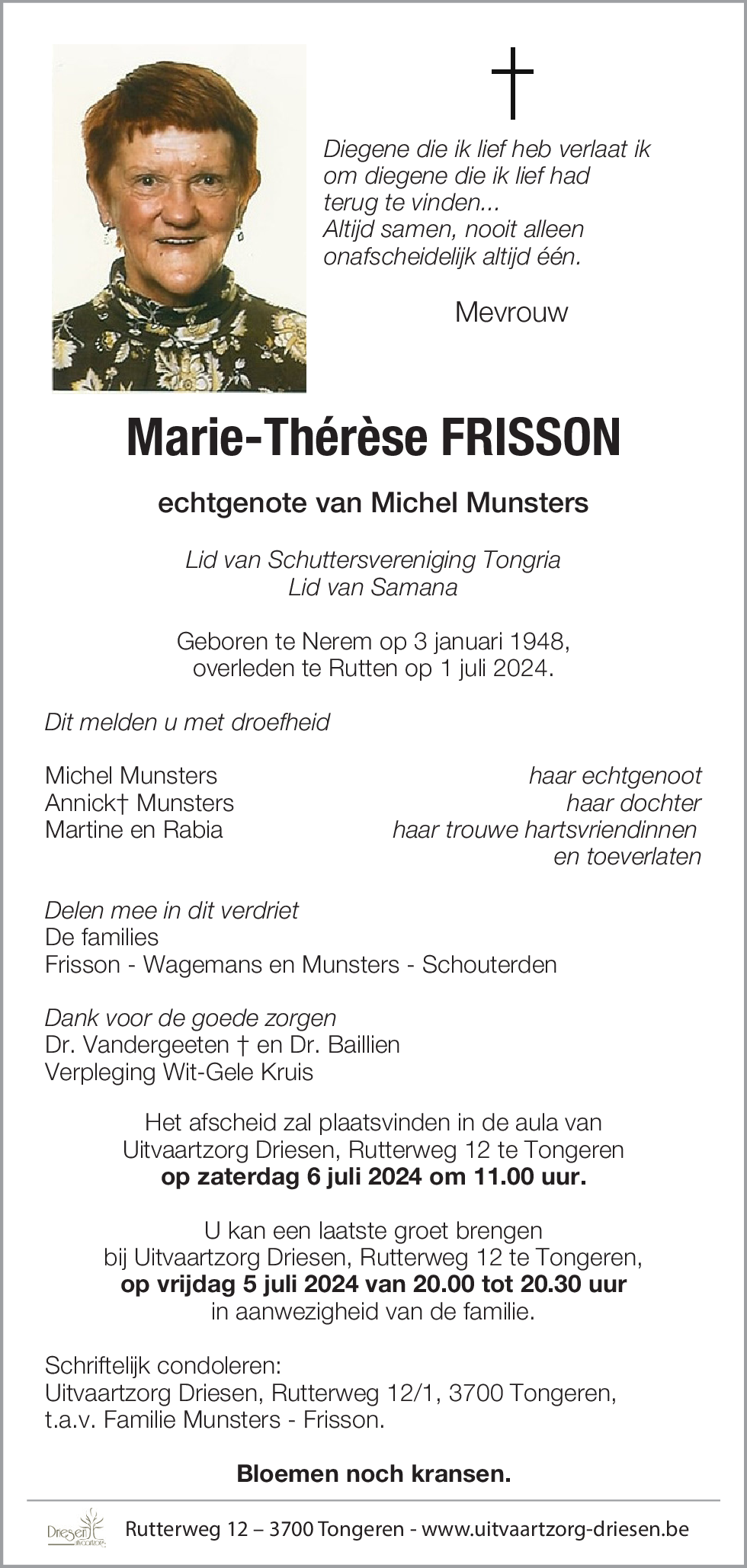 Marie-Thérèse Frisson