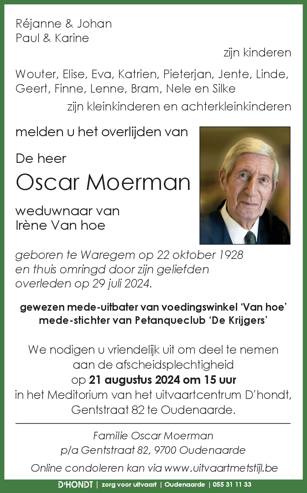 Oscar Moerman