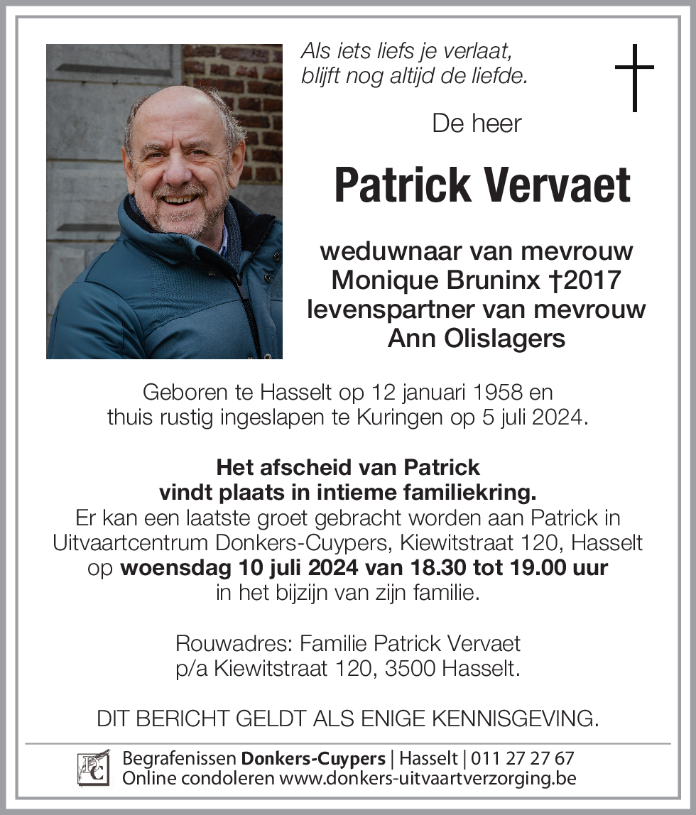 Patrick Vervaet