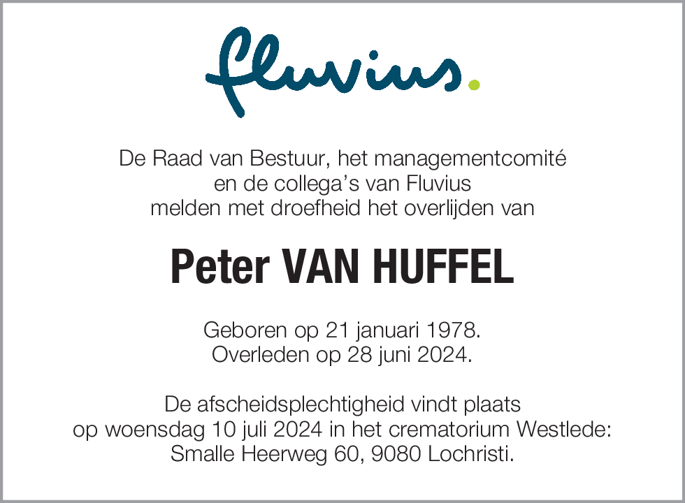 Peter Van Huffel