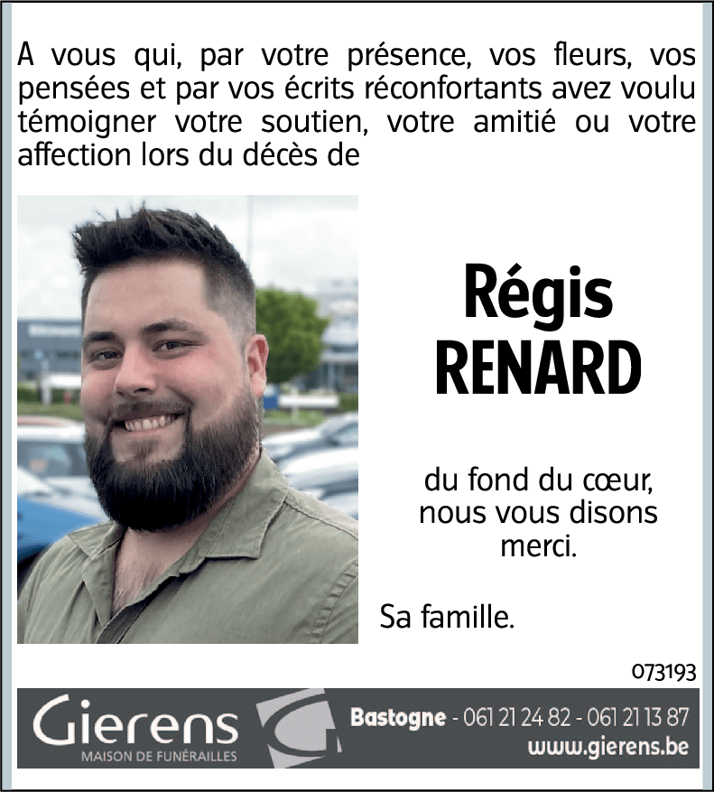 Régis RENARD