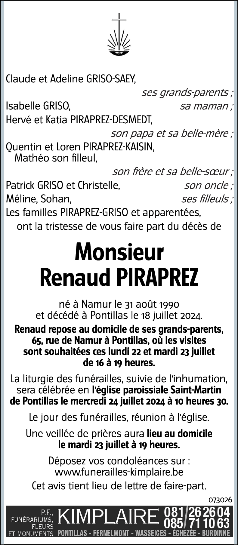 Renaud PIRAPREZ