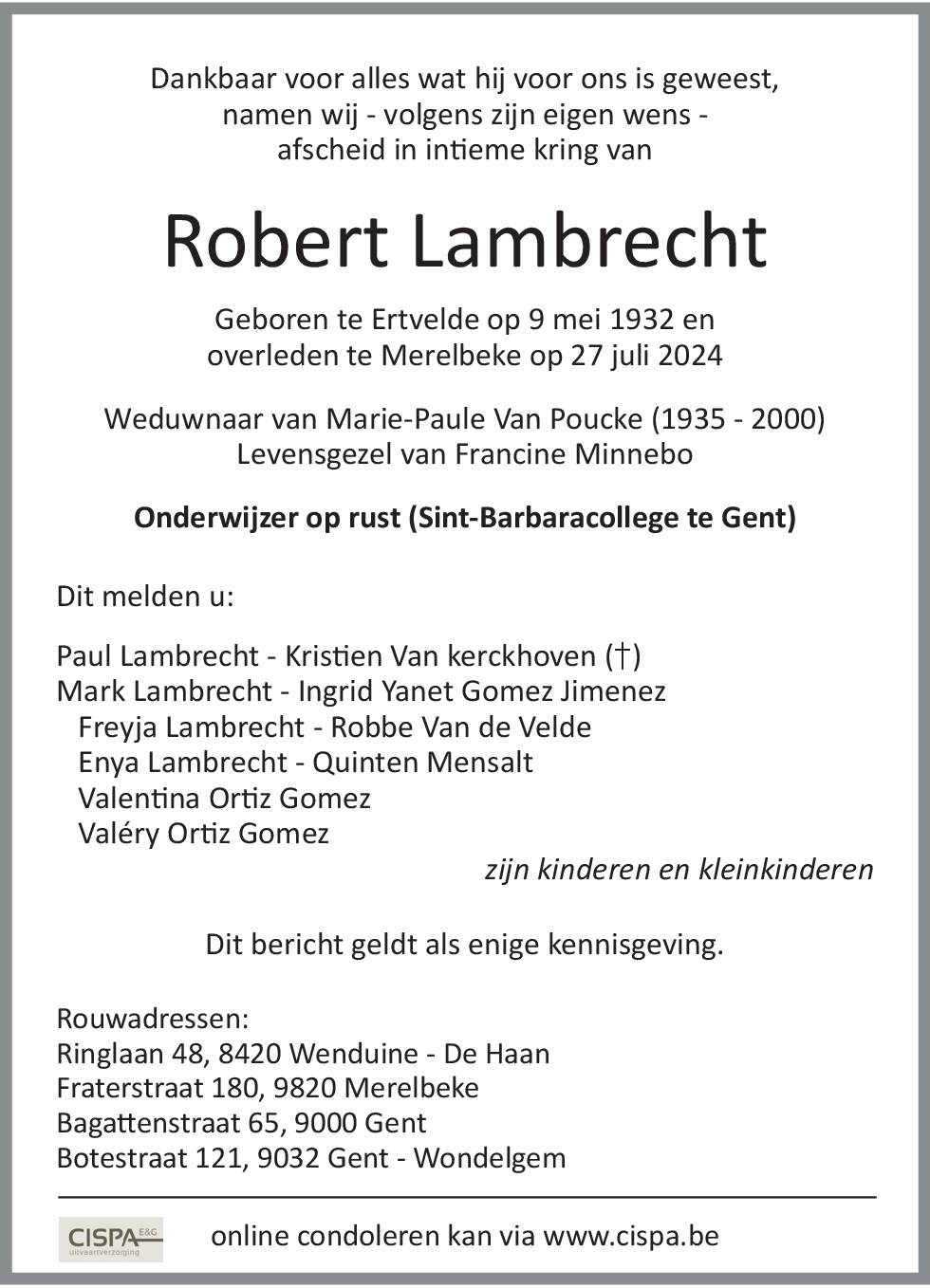 Robert Lambrecht