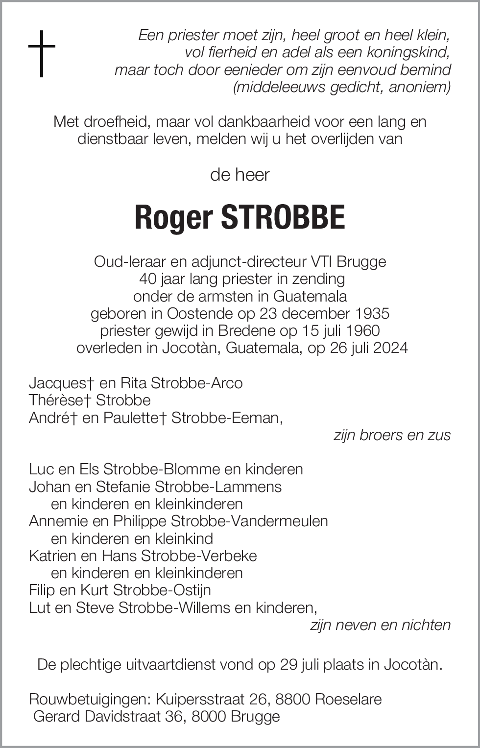 Roger Strobbe